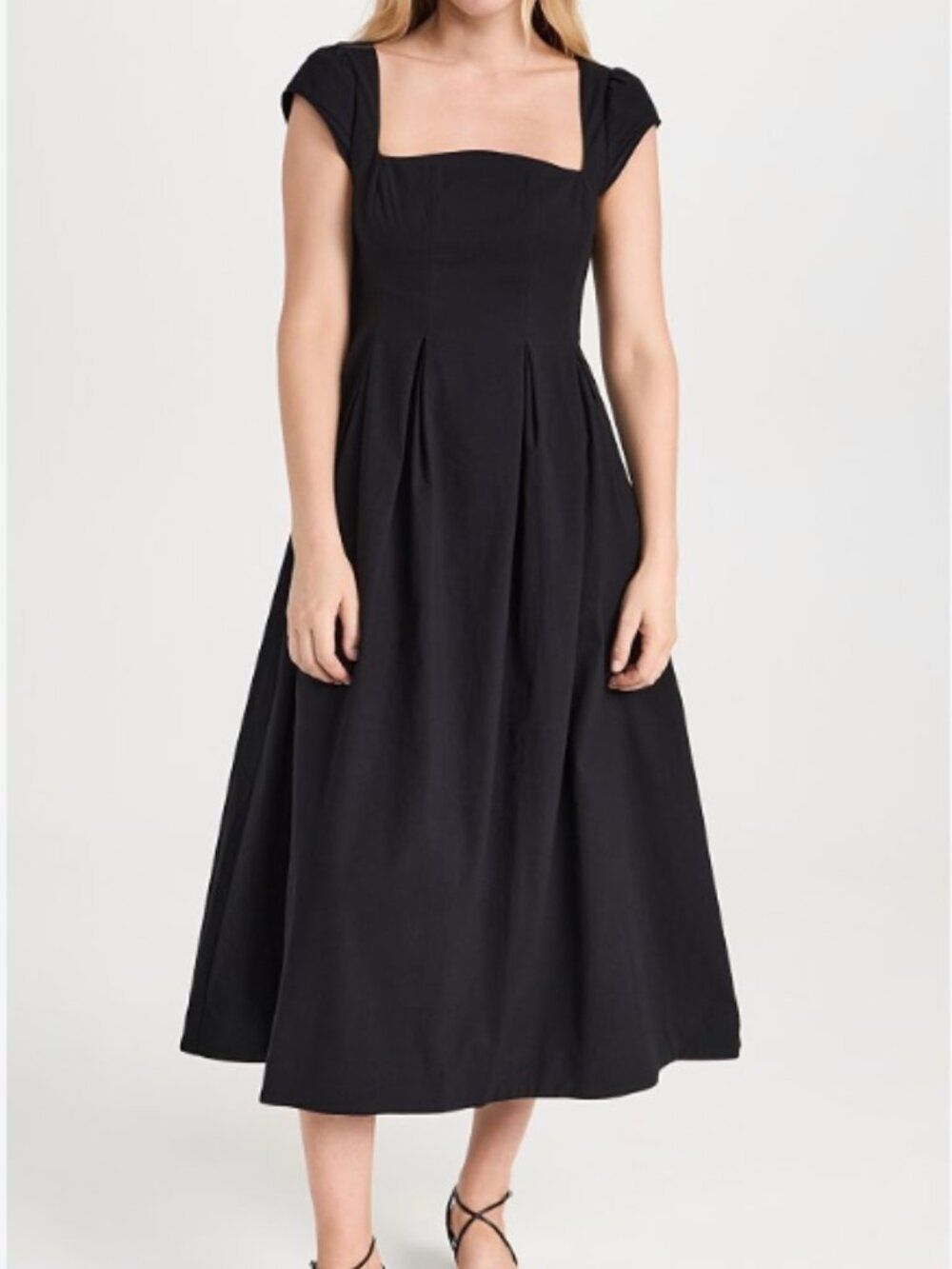 Reformation Zabel Dress Black Size 6